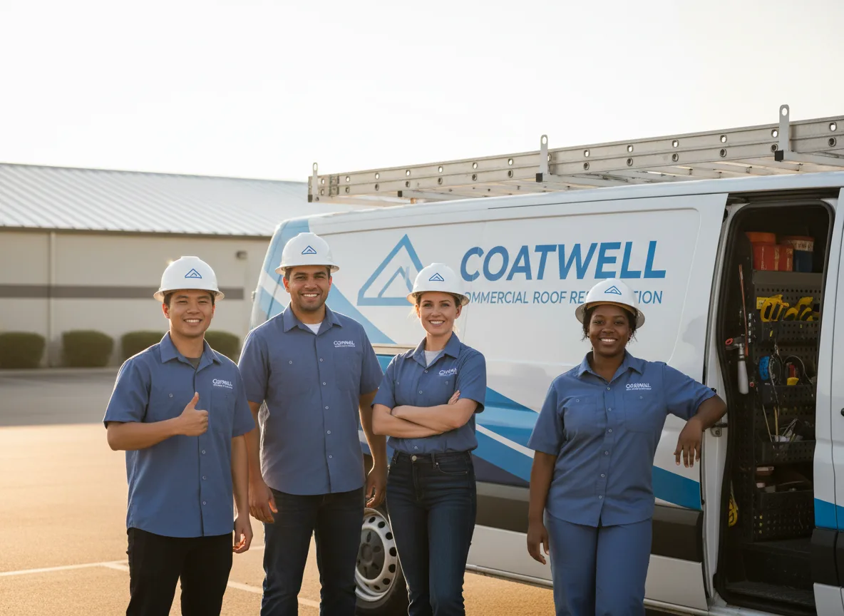 Commercial roof coating company in Almira, WA